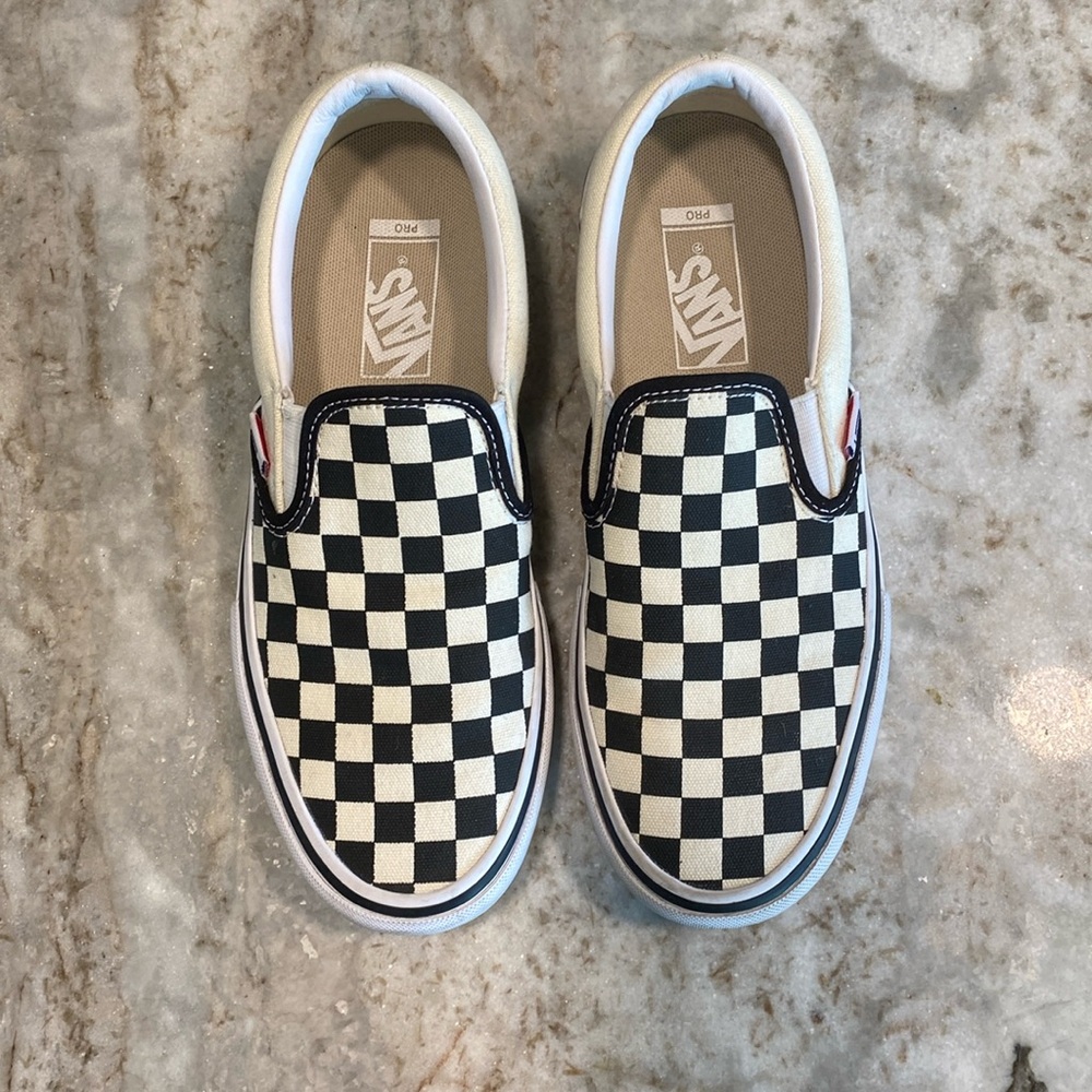 Vans- Women’s/Men’s Checkerboard Slip On